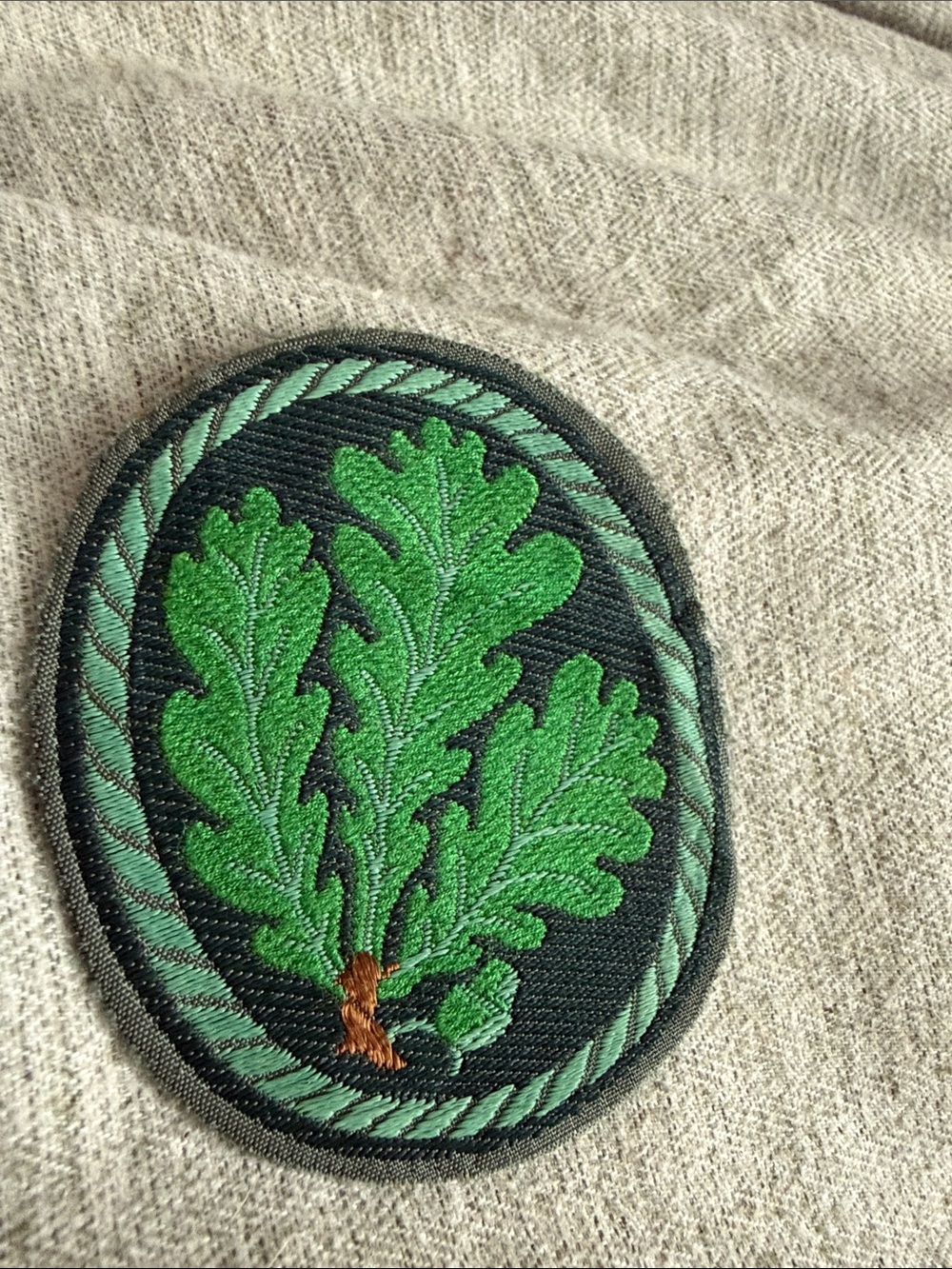 WWII German Army Jager Sleeve Insignia